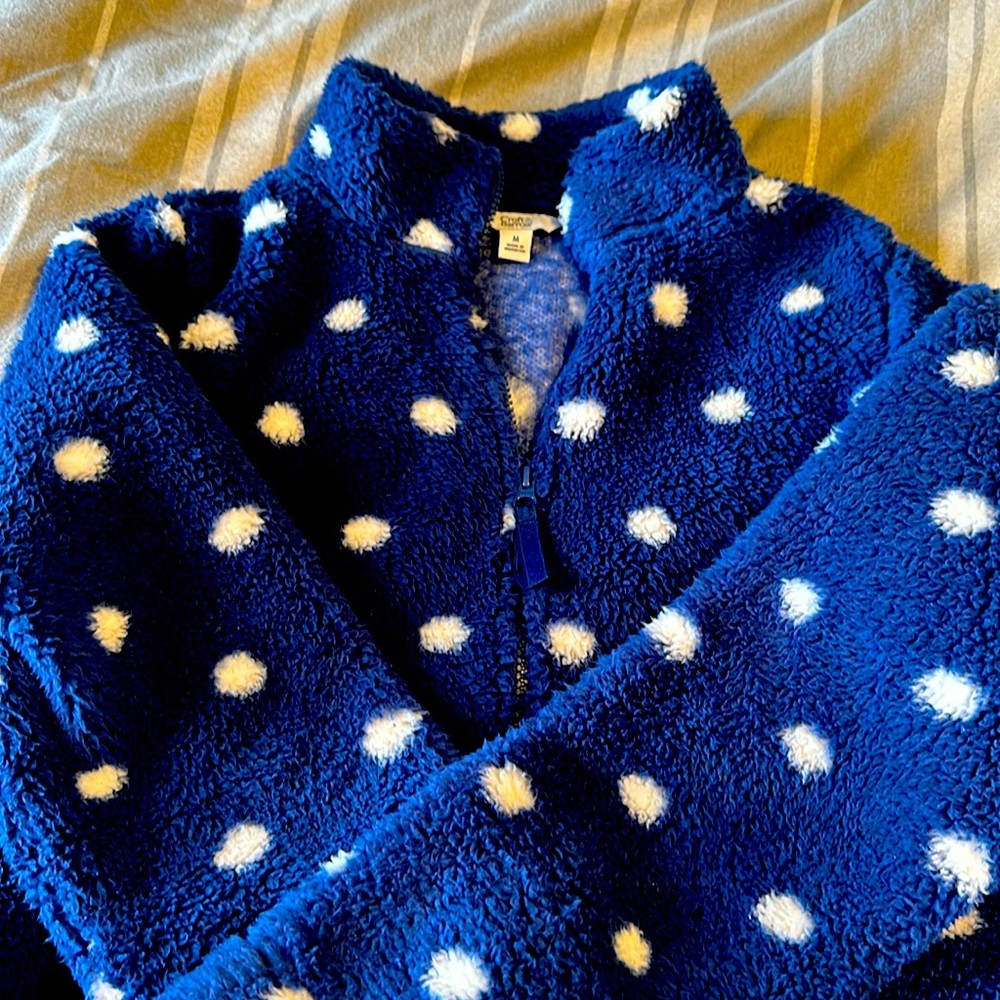 Super warm fleece zip-up jacket